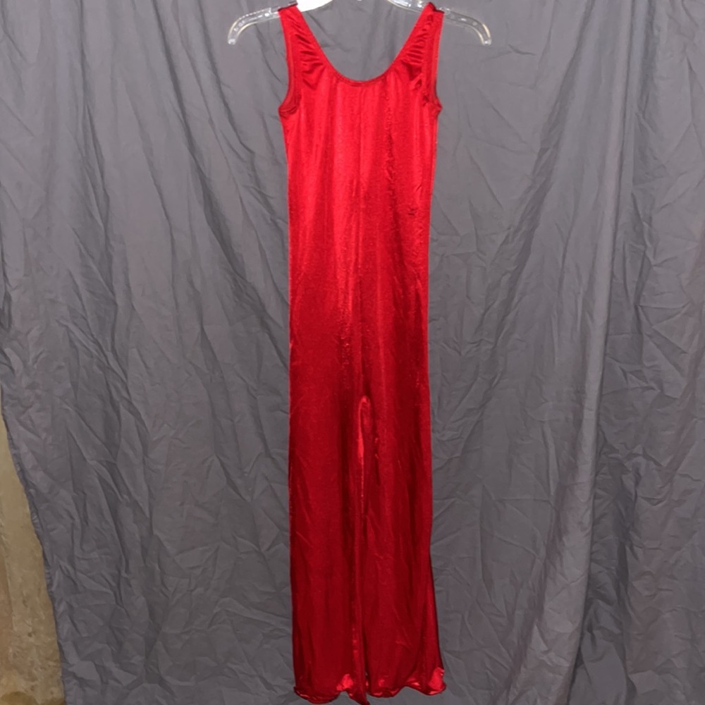 Halloween Ruby Red Sequins 2 piece costume - Picture 3 of 8